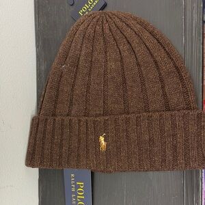 Polo by Ralph Lauren Chocolate Brown Beanie